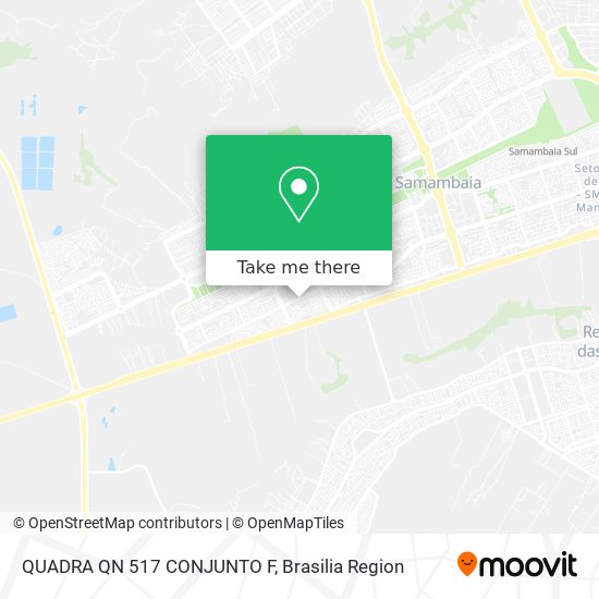 QUADRA QN 517 CONJUNTO F map
