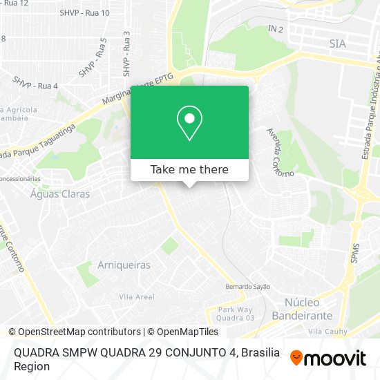 QUADRA SMPW QUADRA 29 CONJUNTO 4 map
