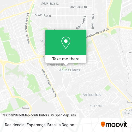 Residencial Esperança map