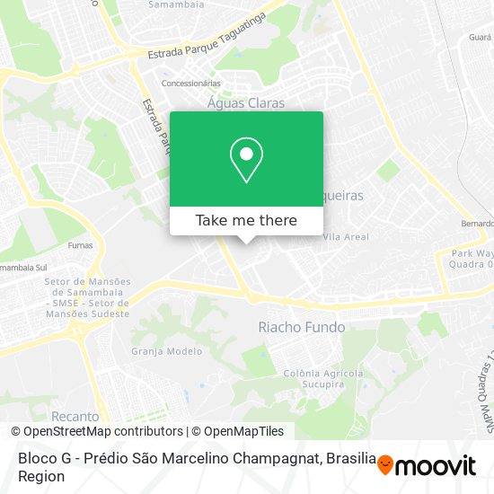 Bloco G - Prédio São Marcelino Champagnat map