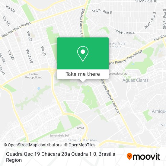 Quadra Qsc 19 Chácara 28a Quadra 1 0 map