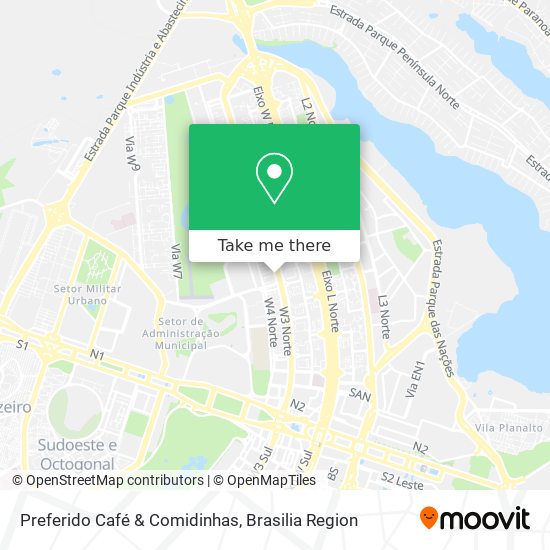 Preferido Café & Comidinhas map