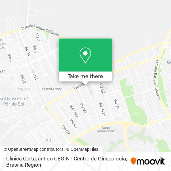 Clínica Certa, antigo CEGIN - Centro de Ginecologia map