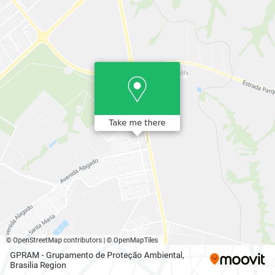 GPRAM - Grupamento de Proteção Ambiental map