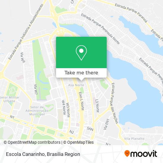 Mapa Escola Canarinho