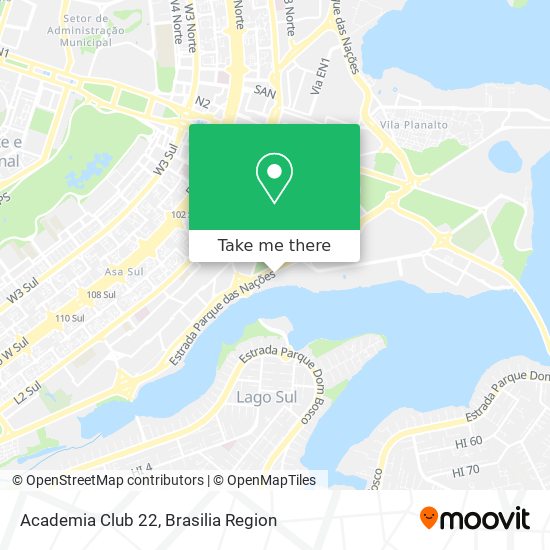 Academia Club 22 map