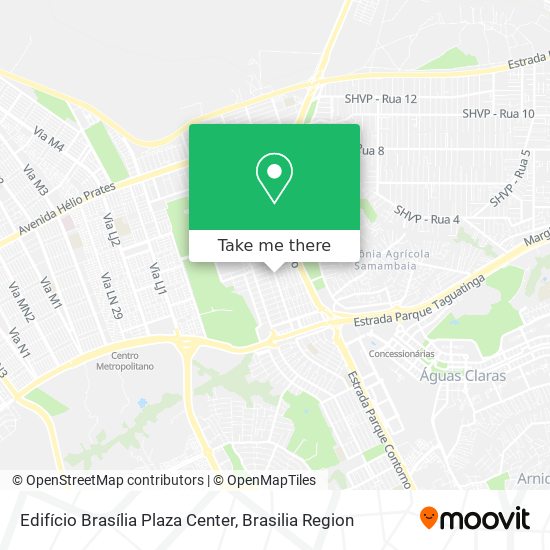 Mapa Edifício Brasília Plaza Center