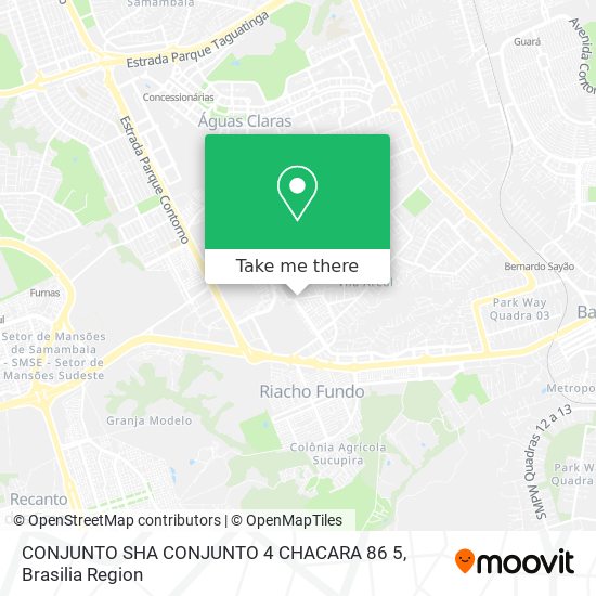 CONJUNTO SHA CONJUNTO 4 CHACARA 86 5 map