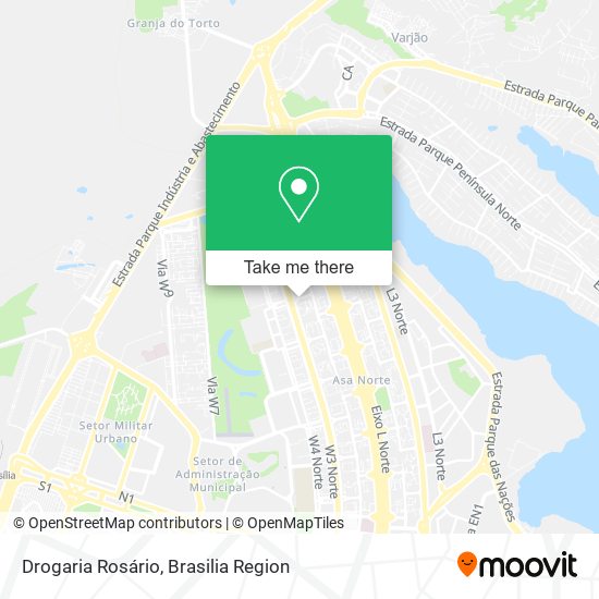 Drogaria Rosário map
