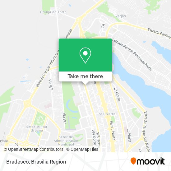 Bradesco map