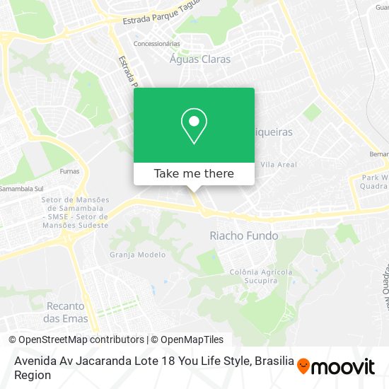 Avenida Av  Jacaranda Lote 18   You Life Style map