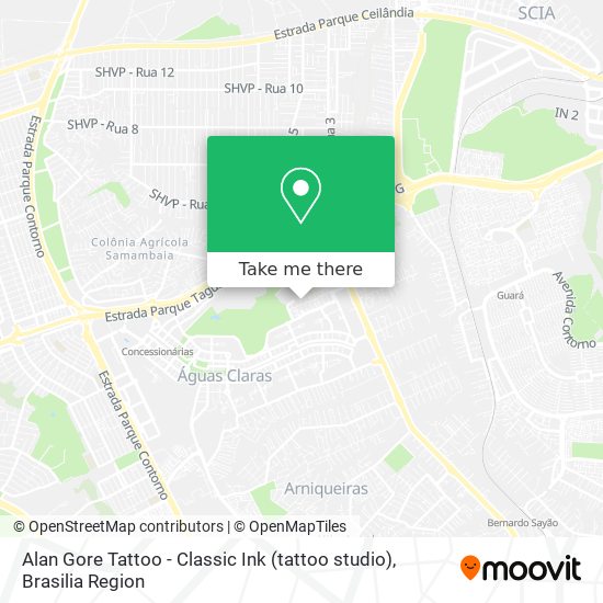 Alan Gore Tattoo - Classic Ink (tattoo studio) map