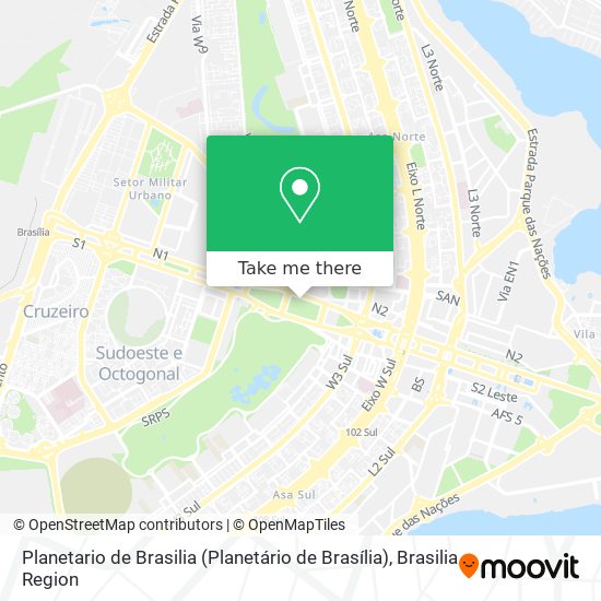 Planetario de Brasilia (Planetário de Brasília) map