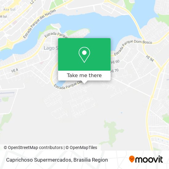 Caprichoso Supermercados map
