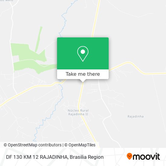 DF 130 KM 12  RAJADINHA map