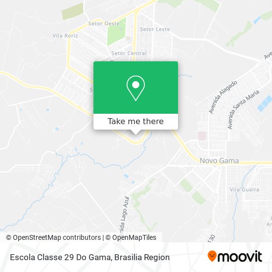 Escola Classe 29 Do Gama map