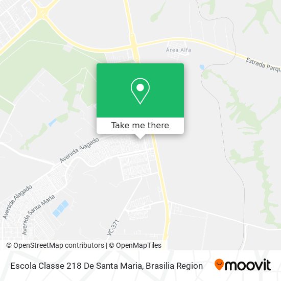 Escola Classe 218 De Santa Maria map