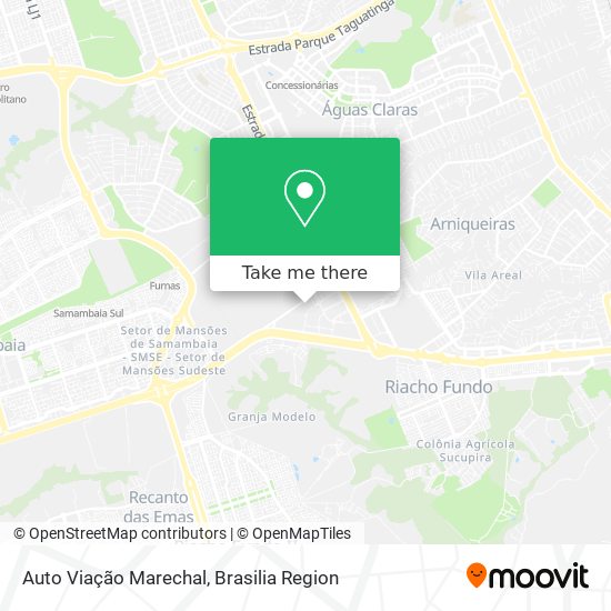 Auto Viação Marechal map