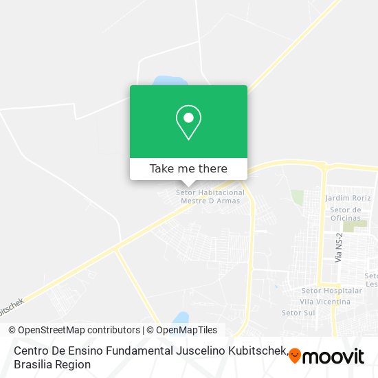 Centro De Ensino Fundamental Juscelino Kubitschek map
