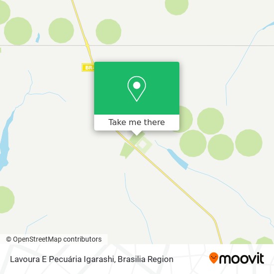 Lavoura E Pecuária Igarashi map
