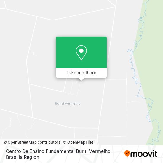 Centro De Ensino Fundamental Buriti Vermelho map