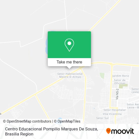 Centro Educacional Pompilio Marques De Souza map