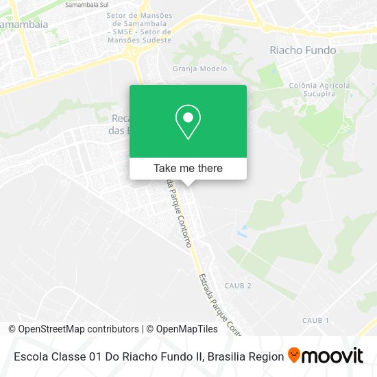 Escola Classe 01 Do Riacho Fundo II map