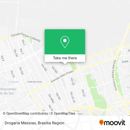 Drogaria Messias map