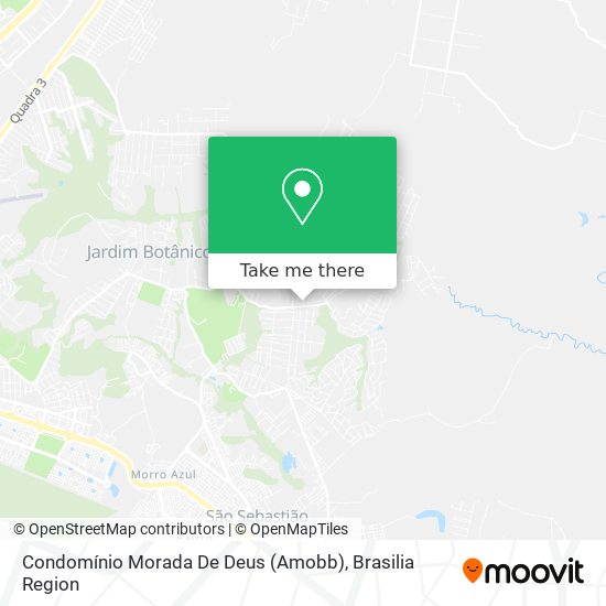 Condomínio Morada De Deus (Amobb) map