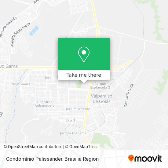 Condomínio Palissander map