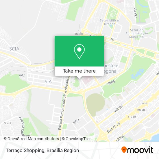 Terraço Shopping map