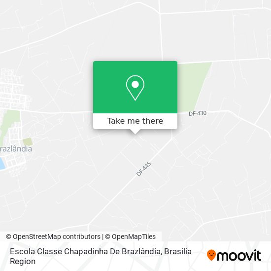Escola Classe Chapadinha De Brazlândia map
