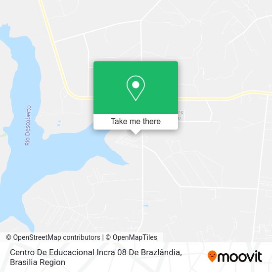 Centro De Educacional Incra 08 De Brazlândia map