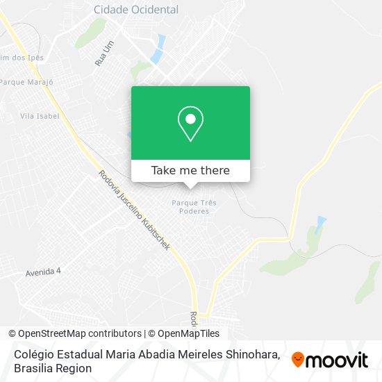 Colégio Estadual Maria Abadia Meireles Shinohara map