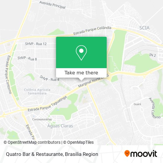 Quatro Bar & Restaurante map