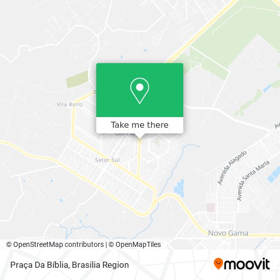 Praça Da Bíblia map