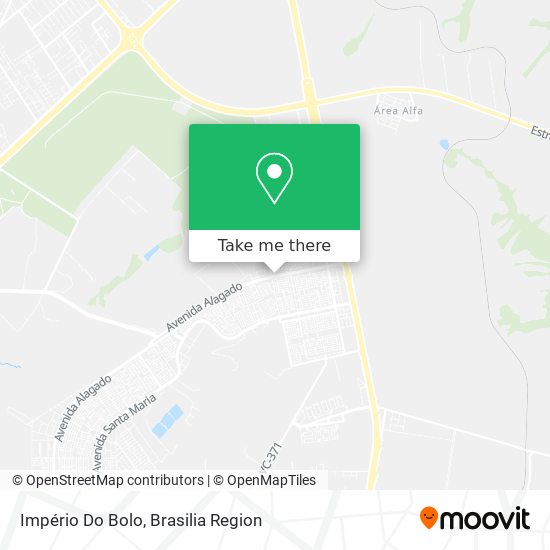 Império Do Bolo map