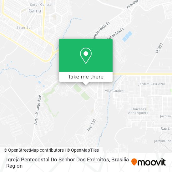 Igreja Pentecostal Do Senhor Dos Exércitos map