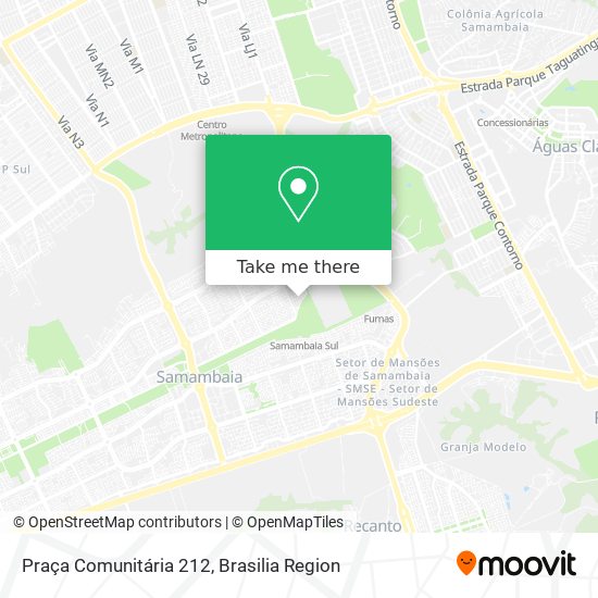 Praça Comunitária 212 map