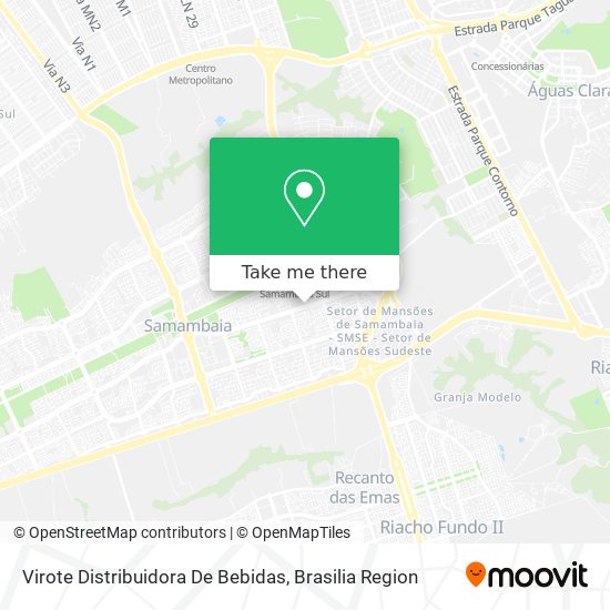 Virote Distribuidora De Bebidas map