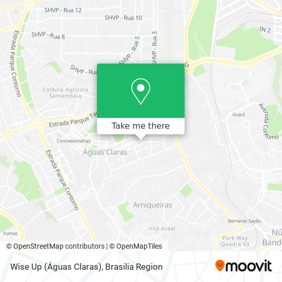 Wise Up (Águas Claras) map