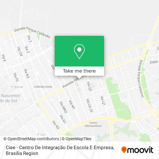 Ciee - Centro De Integração De Escola E Empresa map