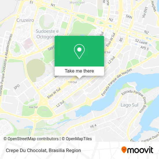 Crepe Du Chocolat map