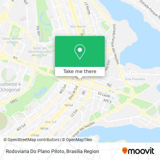 Rodoviaria Do Plano Piloto map