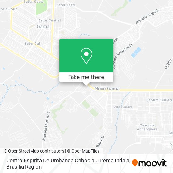 Centro Espírita De Umbanda Cabocla Jurema Indaia map