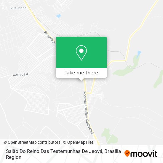 Salão Do Reino Das Testemunhas De Jeová map