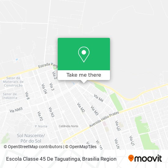 Escola Classe 45 De Taguatinga map