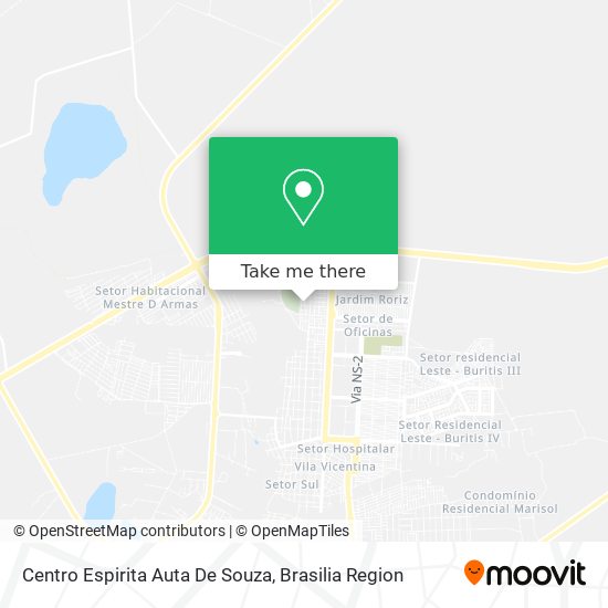 Centro Espirita Auta De Souza map