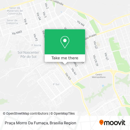 Praça Morro Da Fumaça map