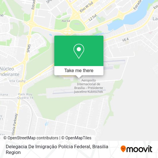 Delegacia De Imigração Polícia Federal map